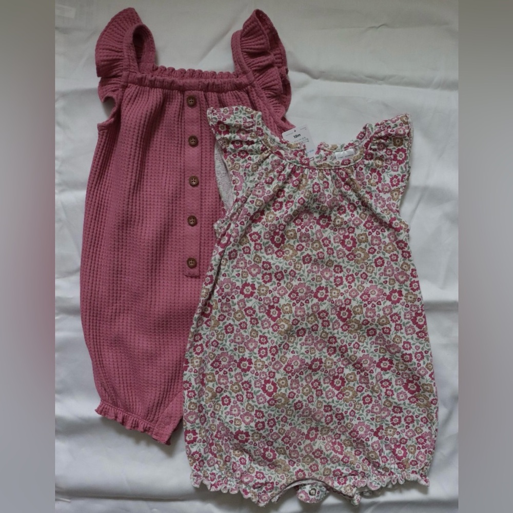 Carter's Pink and Floral Kids Matching Set